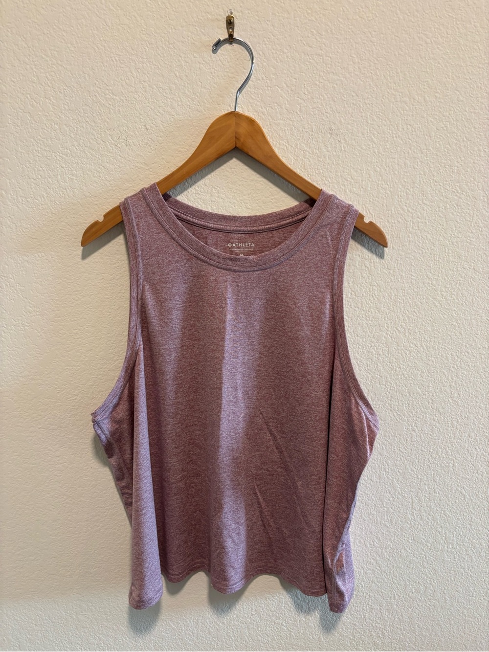 Athleta Heathered Mauve Tank
